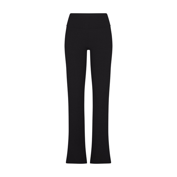 SKIMS SOFT LOUNGE FOLDOVER PANT S NEW NWT ONYX BLACK - Picture 2 of 6